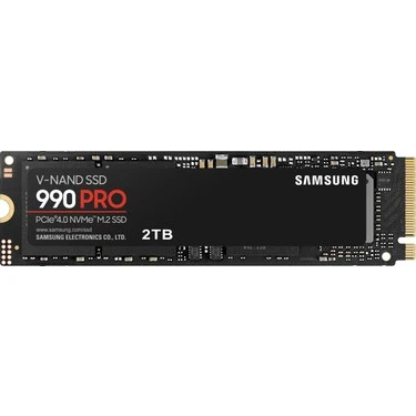 2.EL Samsung 990 PRO 2 TB 7450-6900MB-S NVME M.2 SSD Soğutuculu (MZ-V9P2T0CW)