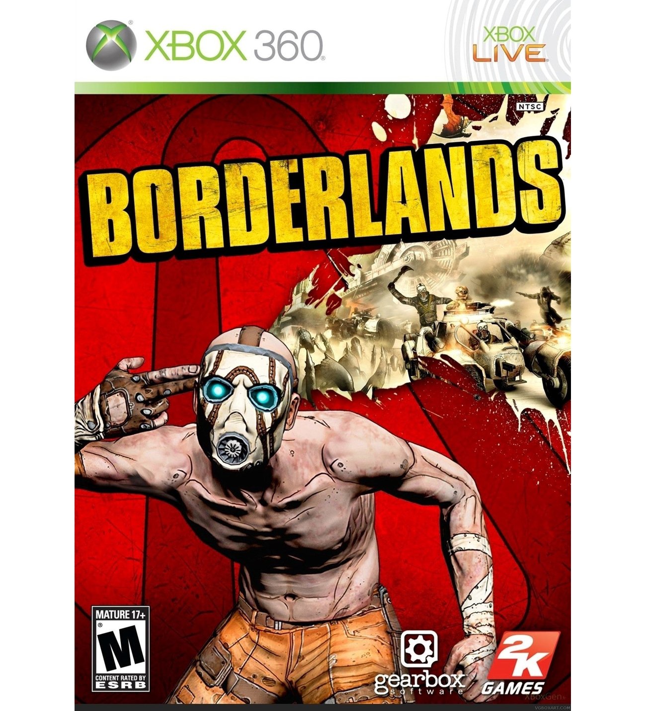 2.EL XBOX 360 OYUN BORDERLANDS OYUN