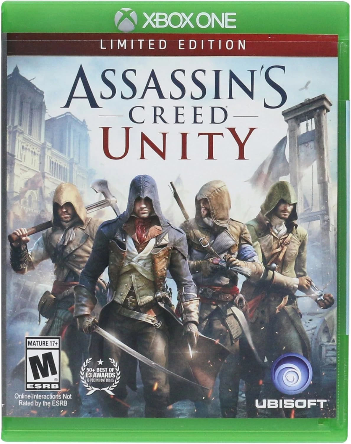 2.EL XBOX ONE OYUN ASSASSIN'S CREED UNITY LIMITED EDITION