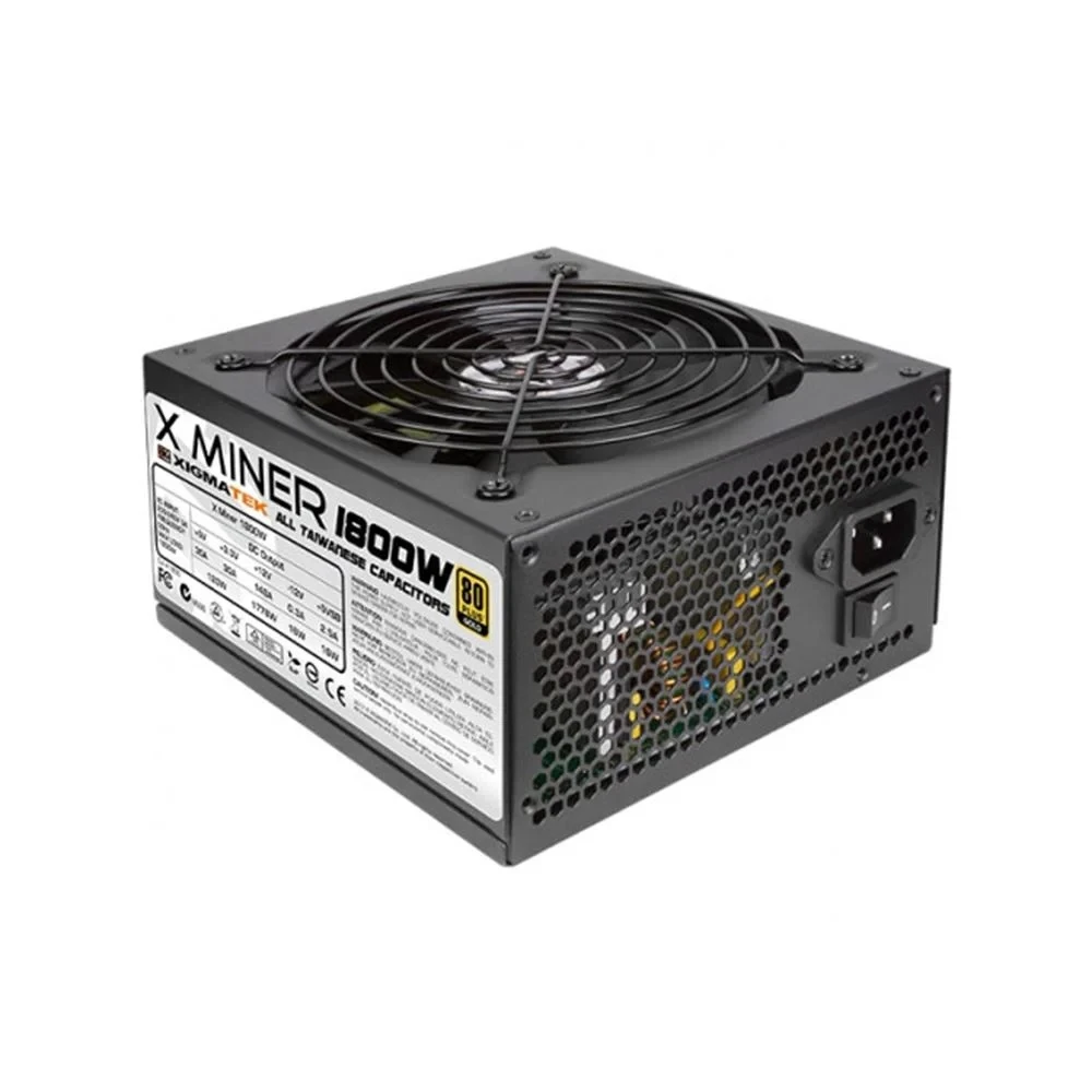 2.EL XIGMATEK X MINER 1800W 80 PLUS GOLD GÜÇ KAYNAĞI