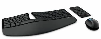 MICROSOFT WIRELESS SCULPT ERGONOMIC DESKTOP USB AYRI NUMPED KLAVYE MOUSE L5V-00016