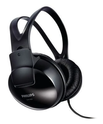 PHILIPS SHP1900/10 KABLOLU KULAKÜSTÜ SİYAH KULAKLIK