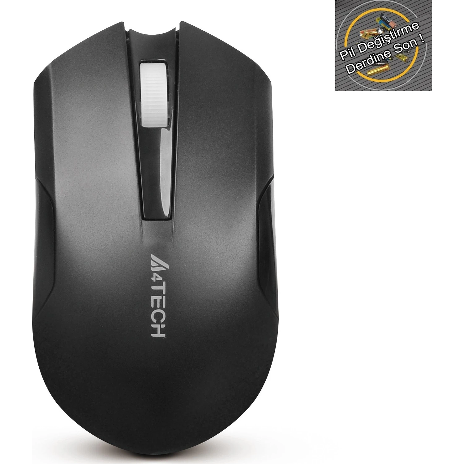 A4 TECH G11-200N NANO V-TRACK 2000DPI OPTİK KABLOSUZ ŞARJLI MOUSE