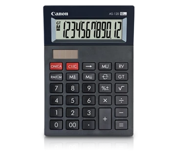 CANON AS-120 HESAP MAKINASI