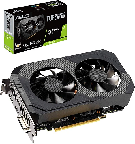 ASUS TUF GEFORCE GTX 1660 Tİ EVO 6GB GDDR6 192 BİT EKRAN KARTI