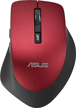 ASUS WT425 KABLOSUZ OPTİK SESSİZ TIKLAMA ÖZELLİKLİ KIRMIZI MOUSE
