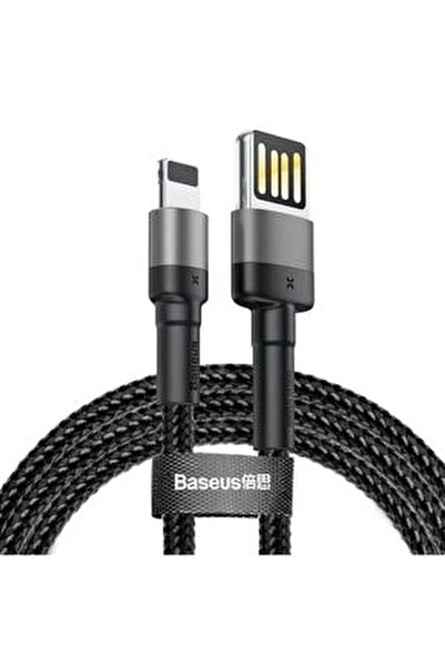 BASEUS CAFULE 1.5 A LİGHTNİNG 2 METRE ŞARJ KABLOSU SİYAH