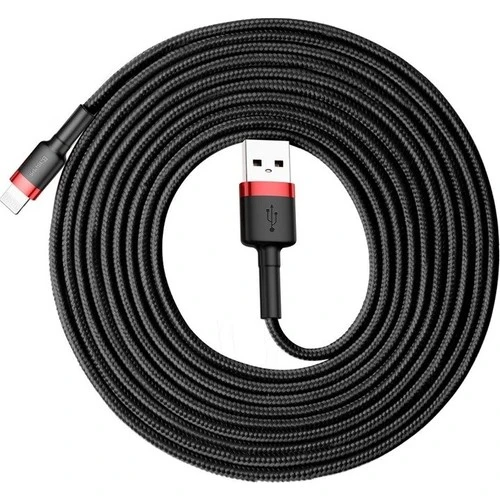 BASEUS LİGHTNİNG USB CAFULE SERİSİ İPHONE ŞARJ VE DATA KABLOSU 3M