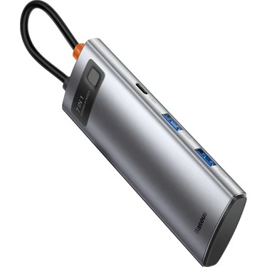 BASEUS METAL GLEAM 7İN1 MULTİFONKSİYONEL HUB DOCK STATİON