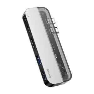 BASEUS TRANSPARENT TYPE-C ÇOK FONKSİYONLU HUB