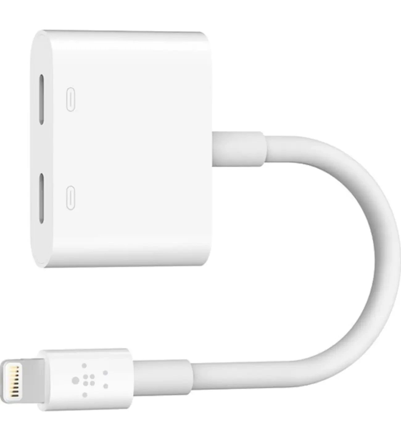 BELKIN LİGHTNİNG ŞARJ + SES GİRİŞİ ÇOĞALTICI F8J198BTWHT