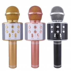 Bluetooth Karaoke Mikrofon Hoparlör