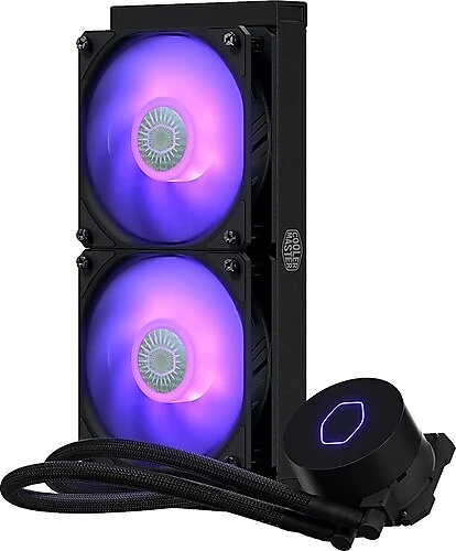 COOLER MASTER MASTERLİQUİD ML240L L2 SİCKLEFLOW RGB LED FANLI İŞLEMCİ SIVI SOĞUTMA 1700 KİTLİ