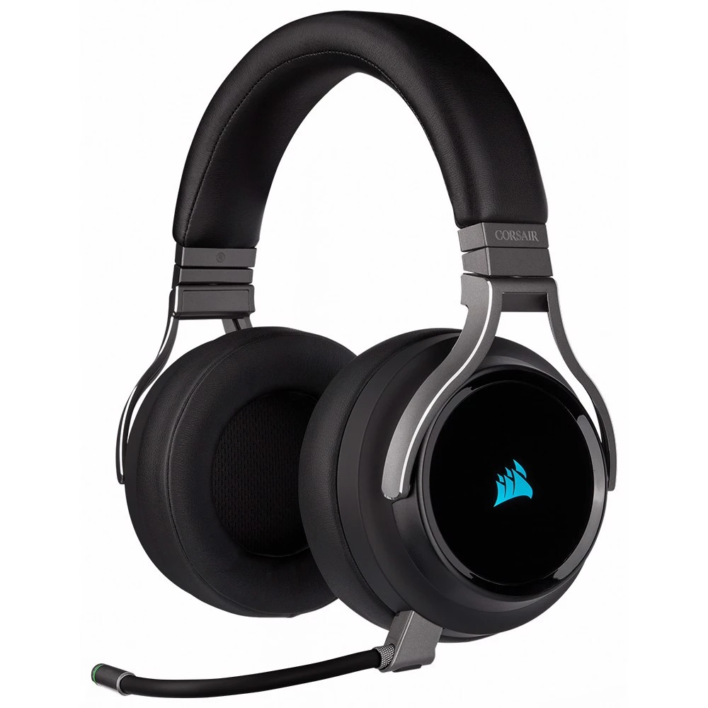 CORSAIR VİRTUOSO RGB Hİ-Fİ 7.1 SURROUND SİYAH KABLOSUZ GAMİNG KULAKLIK
