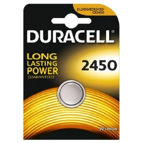 DURACELL DL/CR 2450 LİTYUM 3 VOLT PİL TEKLİ