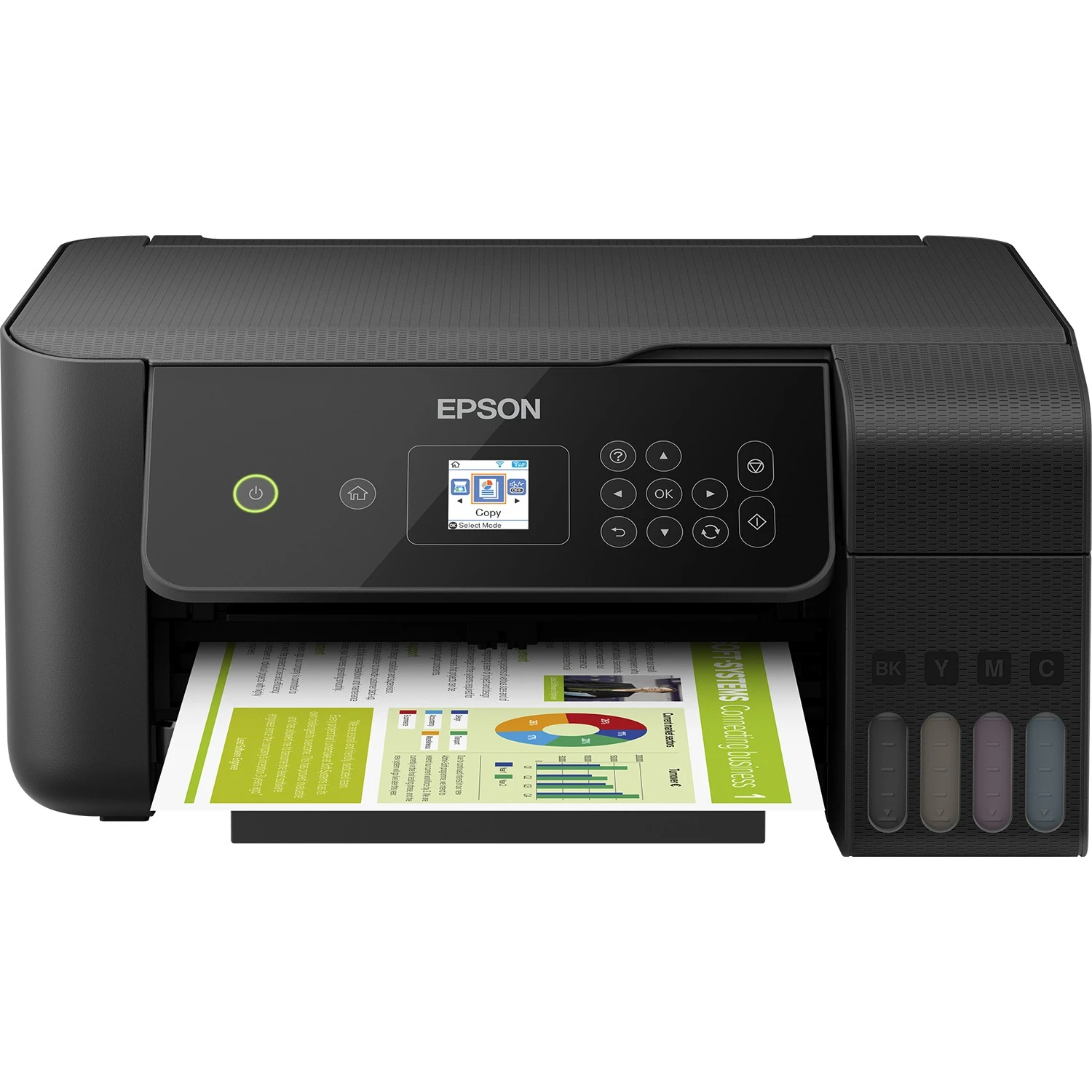 EPSON ECOTANK L3160 FOTOKOPİ + TARAYICI + WİFİ DİRECT TANKLI YAZICI