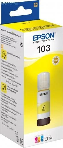 Epson 103 C13T00S44A Sarı Mürekkep