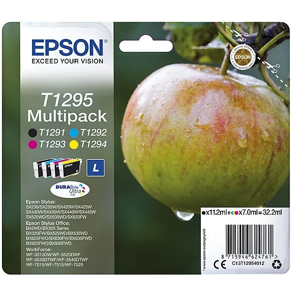 EPSON T1295 MULTİPACK T1291 T1292 T1293 T1294