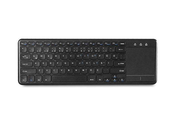 EVEREST EKW-155 SİYAH TOUCPAD MOUSE Q + KABLOSUZ KLAVYE