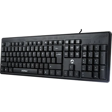 EVEREST KB-1002 SİYAH USB Q STANDART KLAVYE