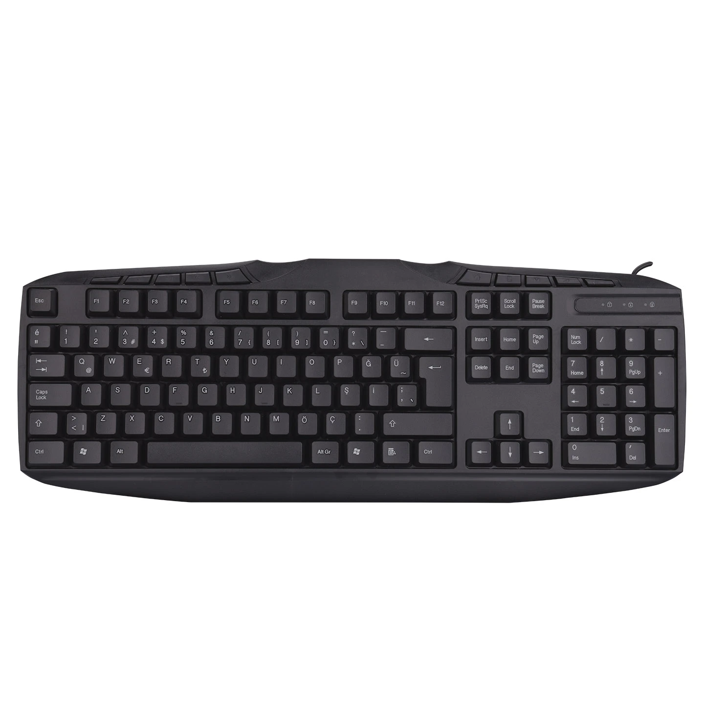 EVEREST KB-250U SİYAH USB Q MULTİMEDİA KLAVYE