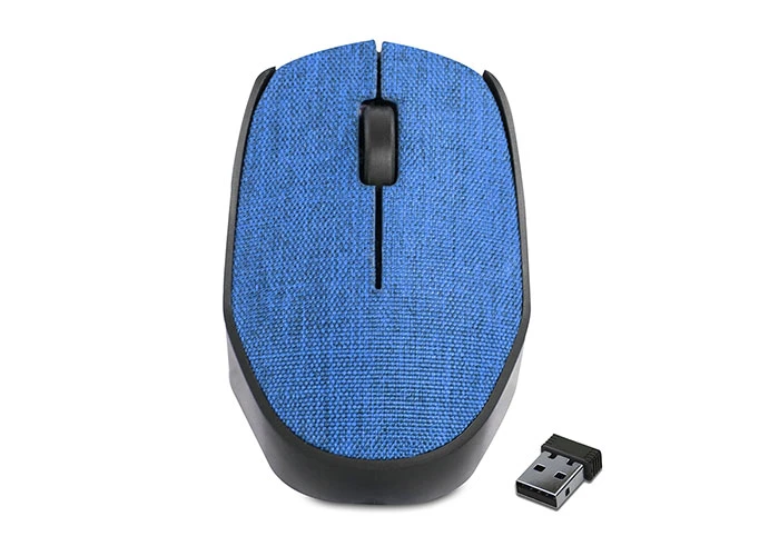 EVEREST KM-218 USB MAVİ 2.4GHZ KUMAŞ YÜZEY KABLOSUZ MOUSE