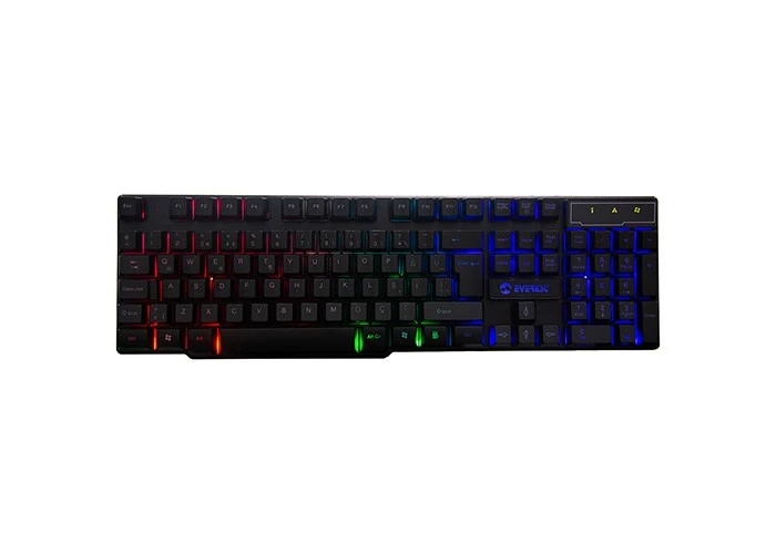 EVEREST KM-G77 X-VAYNE AYDINLATMALI USB GAMİNG KLAVYE MOUSE SET