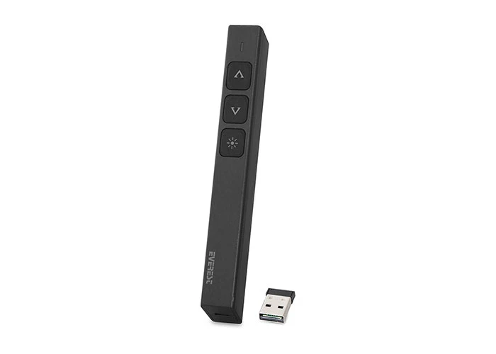 EVEREST PSN-07B SİYAH 2.4GHZ KABLOSUZ PROFESYONEL SUNUM CİHAZI