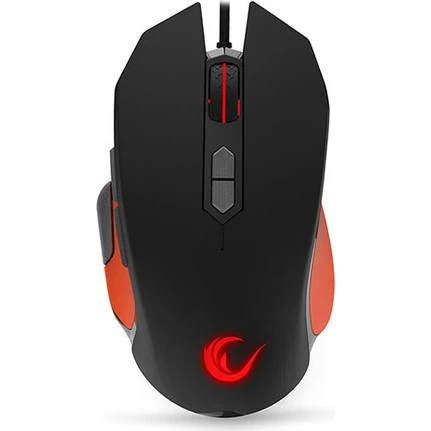 EVEREST RAMPAGE STRIKE SMX-R14 SİYAH/TURUNCU 9 TUŞ GAMİNG RGB MOUSE
