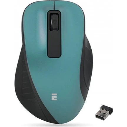 EVEREST SM-360 USB METALİK YEŞİL 3D OPTİK SÜPER SESSİZ ALKALİN PİL KABLOSUZ MOUSE