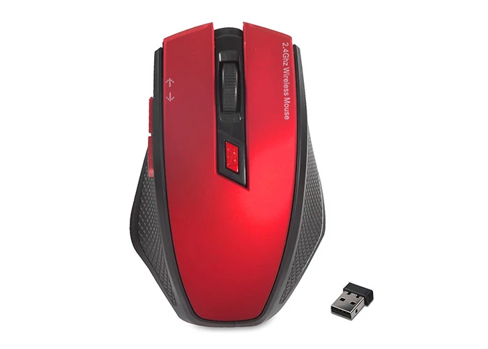 EVEREST SMW-777 USB KIRMIZI 2.4GHZ OPTİK WIRELESS MOUSE