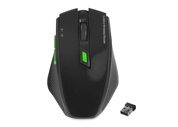 EVEREST SMW-777 USB SİYAH 2.4GHZ OPTİK WIRELESS MOUSE