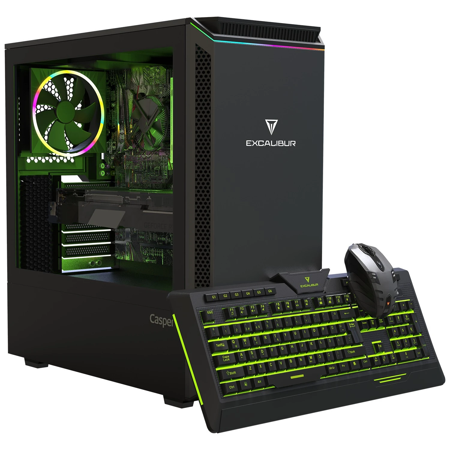 EXCALIBUR E600 İ5-10400F/16GB/500GB SSD/GTX1650 4GB VGA PC