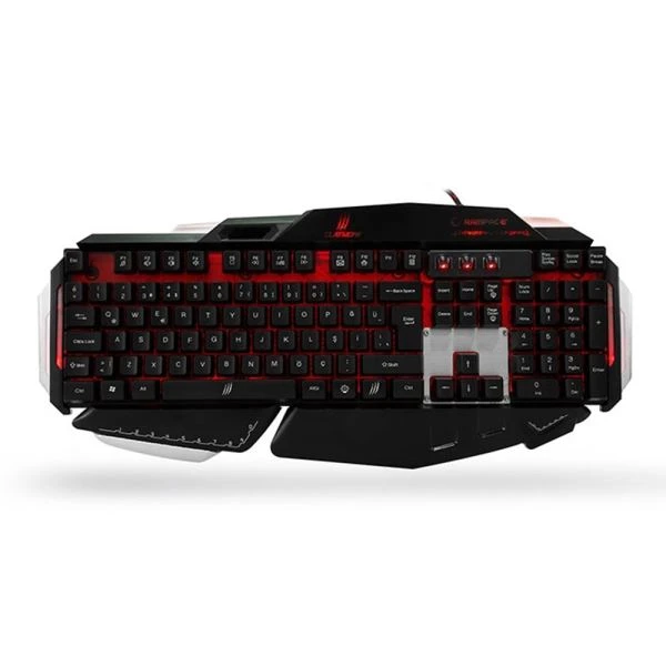 Everest Rampage Claymore Siyah USB Gaming Q Multimedia Klavye