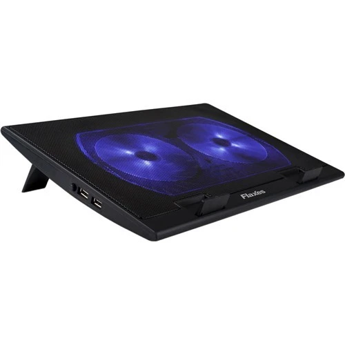 FLAXES FN-3255 7"-17" USB LED'Lİ SESSİZ ÇİFT FANLI NOTEBOOK SOĞUTUCU