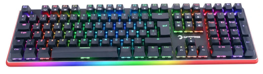 GAMEPOWER SABER RGB KIRMIZI SWITCH MEKANİK KLAVYE