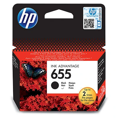 HP 655 SİYAH INK ADVANCE KARTUŞ CZ109A