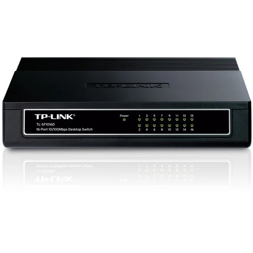 HUB 16 PORT TP-LINK TL-SF1016D MINI PLASTIC SWITC