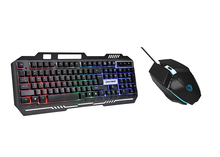 HYTECH HKM-X86 QUIN AYDINLATMALI GAMİNG USB KLAVYE MOUSE SET