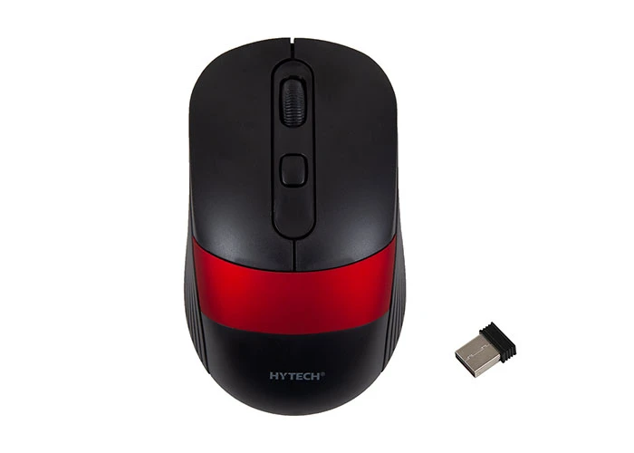 HYTECH HY-M96 2.4GHZ KABLOSUZ MOUSE SİYAH-KIRMIZI
