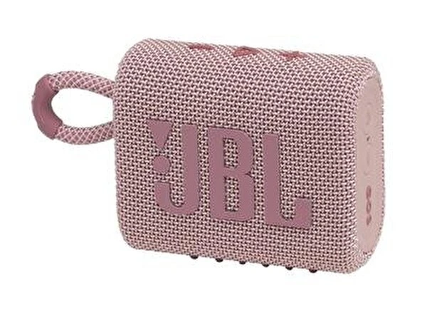 JBL GO3, BLUETOOTH HOPARLÖR, PEMBE