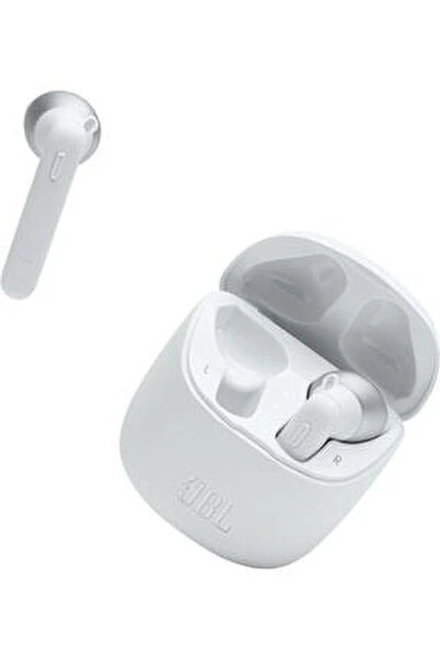 JBL T225 TWS KABLOSUZ KULAK İÇİ BLUETOOTH KULAKLIK – BEYAZ