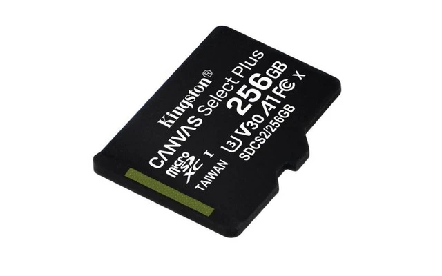 KİNGSTON 256GB MİCROSD CANVAS SELECT+ HAFIZA KARTI SDCS2/256GB