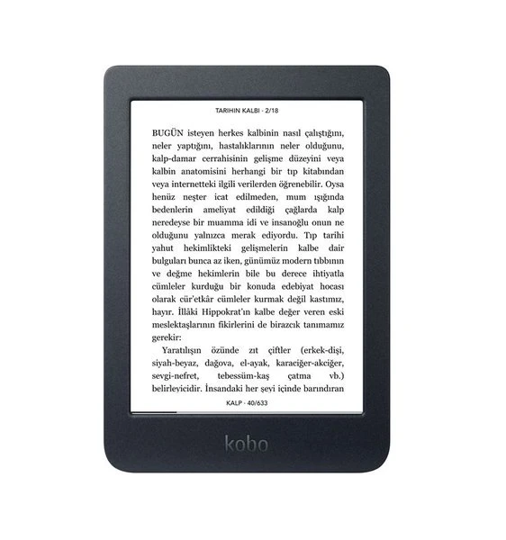 KOBO NİA 8GB WI-FI E-KİTAP OKUYUCU SİYAH