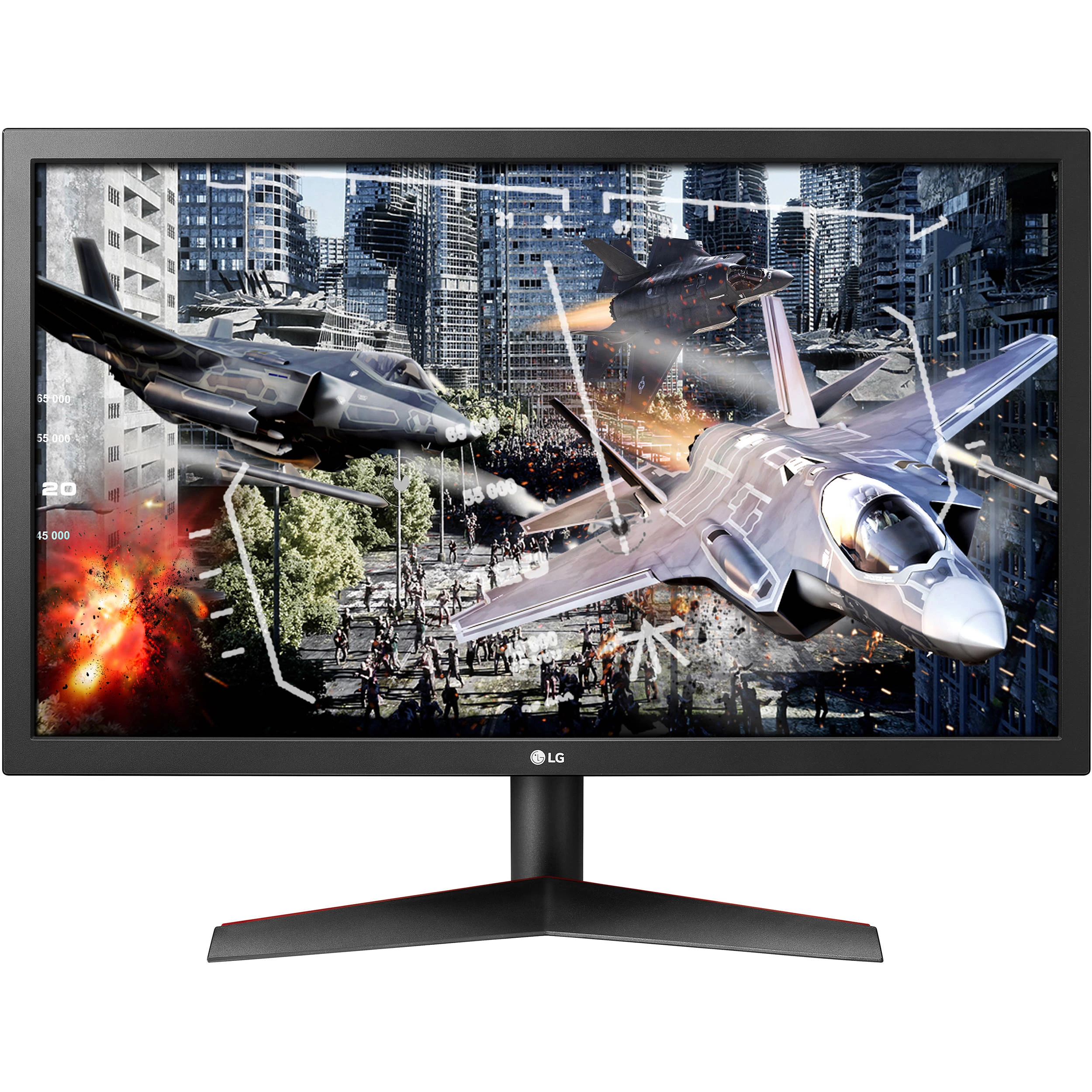 LG MONİTÖR 23.6" 24GL600F-B 1MS 144HZ HDMİ DP FREESYNC LED