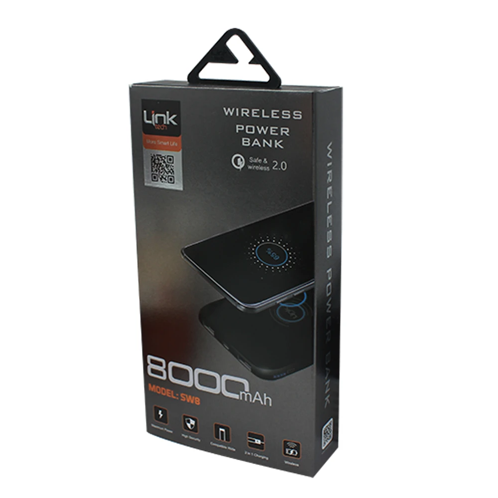 LİNK TECH 8.000 MAH SW8 ÇİFT USB WIRELESS ŞARJ