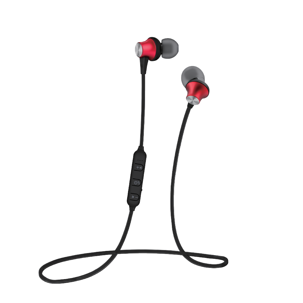 LINK TECH HF95 WIRELESS SPORTS HEADPHONES KULAKLIK KIRMIZI