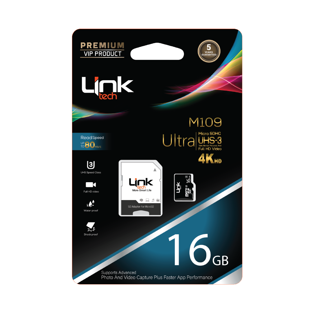 LİNKTECH 16GB ULTRA MİCRO SD CLASS 10 M109