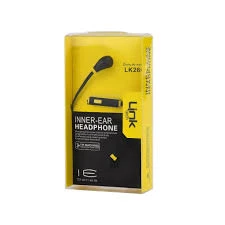 LİNKTECH H320 HEADPHONE KULAKLIK SARI SİYAH