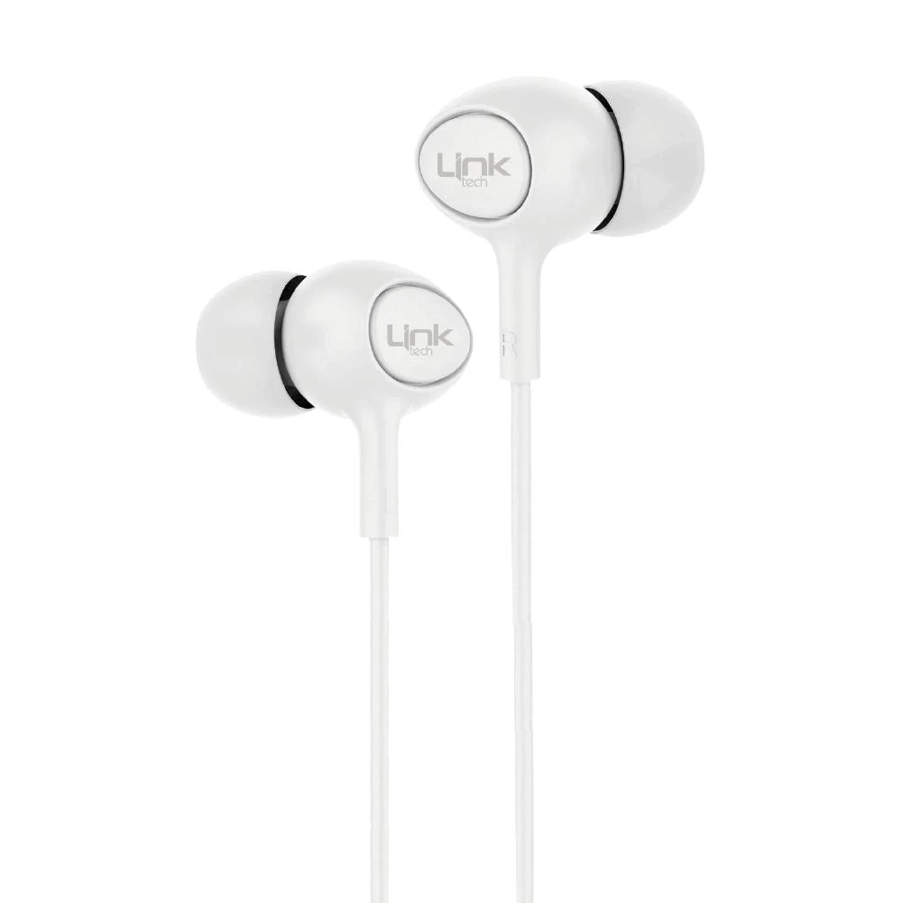 LINKTECH LHF-H60 KULAK İÇİ SÜPER BAS KABLOLU STEREO KULAKLIK BEYAZ